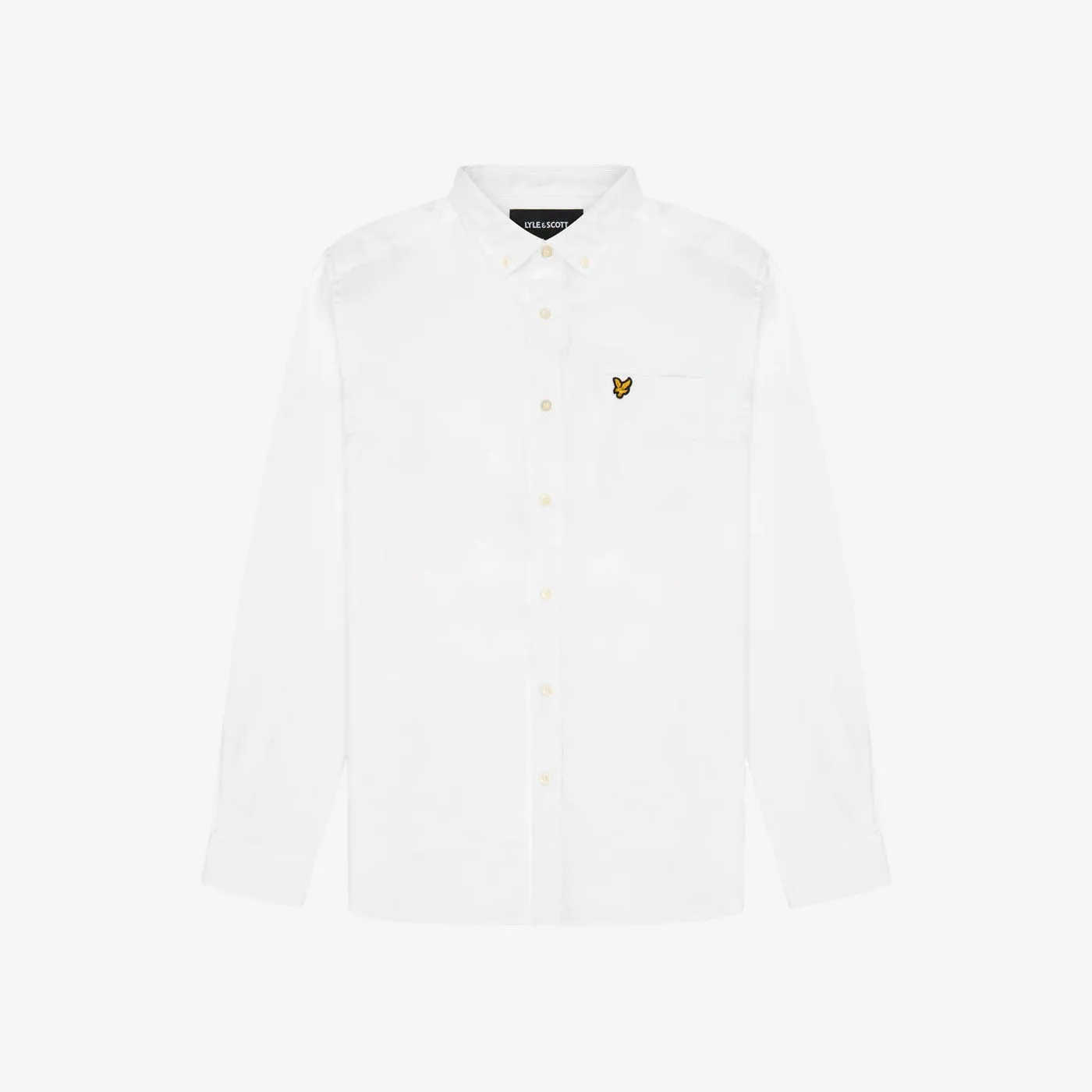 Lyle & Scott Regular Fit Light Weight Oxford Shirt White