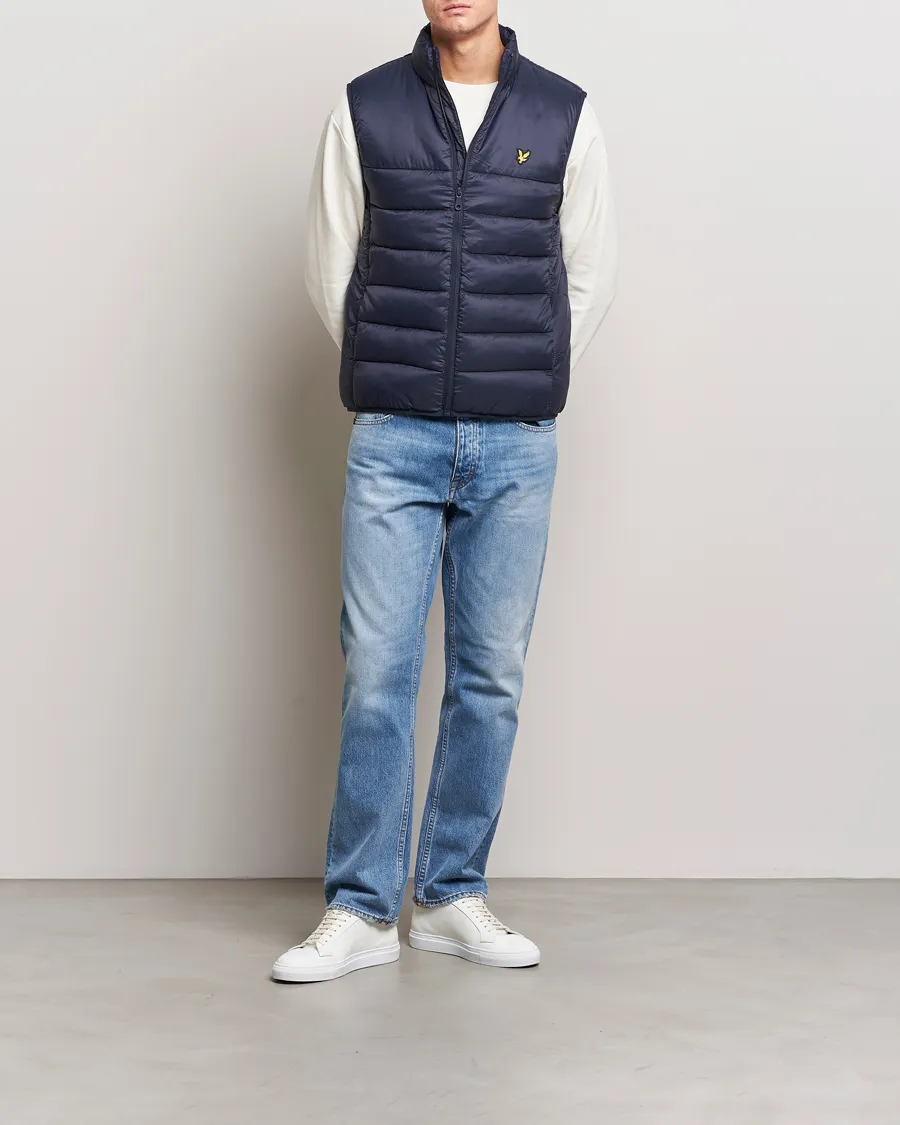Lyle & Scott Wadded Gilet Dark Navy