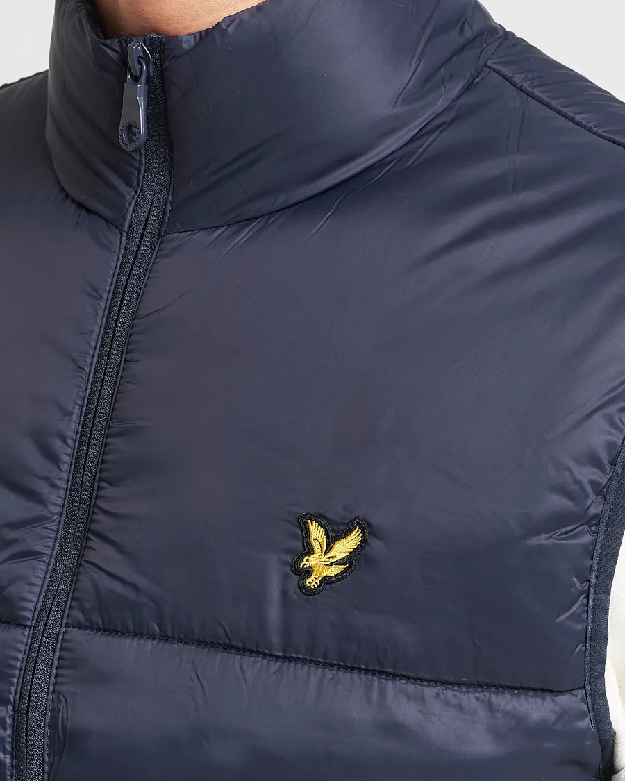 Lyle & Scott Wadded Gilet Dark Navy