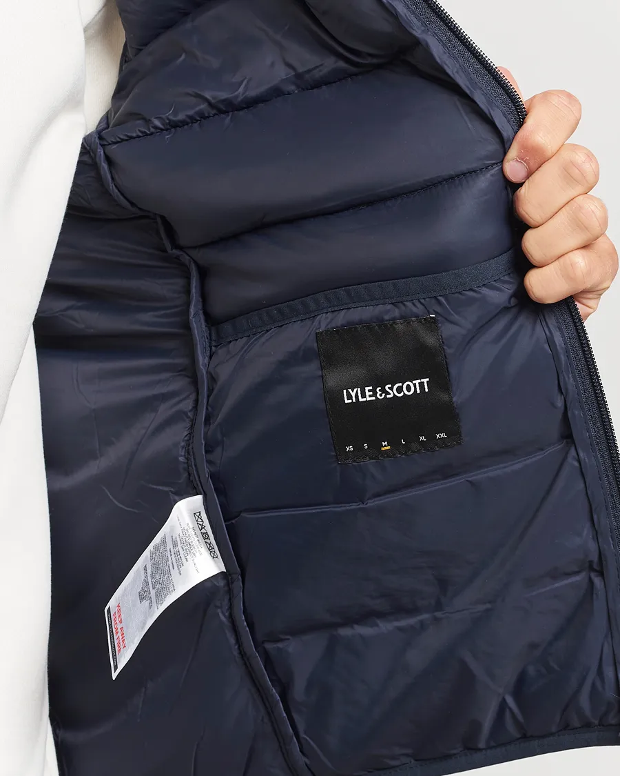 Lyle & Scott Wadded Gilet Dark Navy