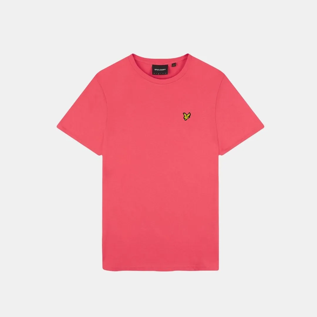LYLE & SCOTT PLAIN TSHIRT ELECTRIC PINK