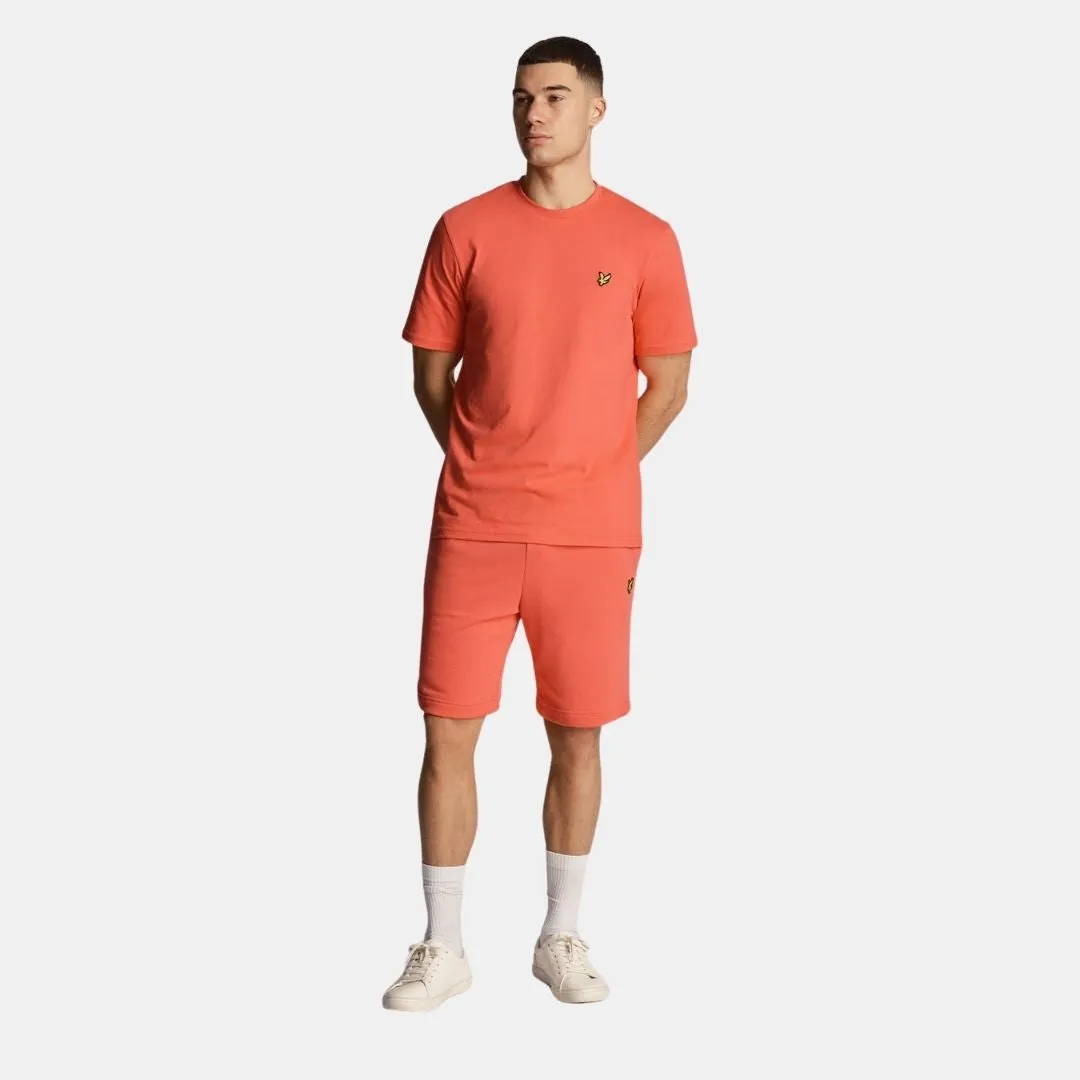 LYLE & SCOTT PLAIN TSHIRT ELECTRIC PINK