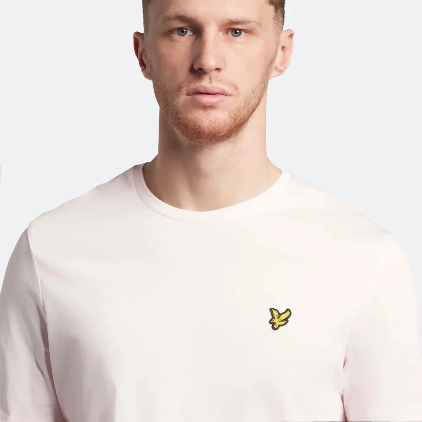LYLE & SCOTT PLAIN TSHIRT LIGHT PINK