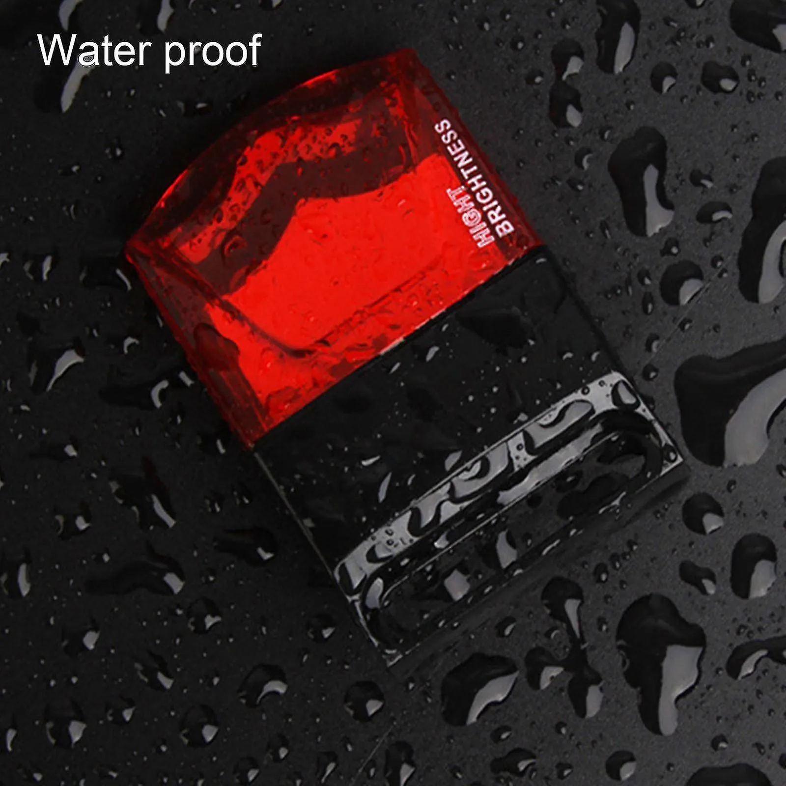 Magnetic Induction Power Generation Bicycle Taillight Led Sporting Goods