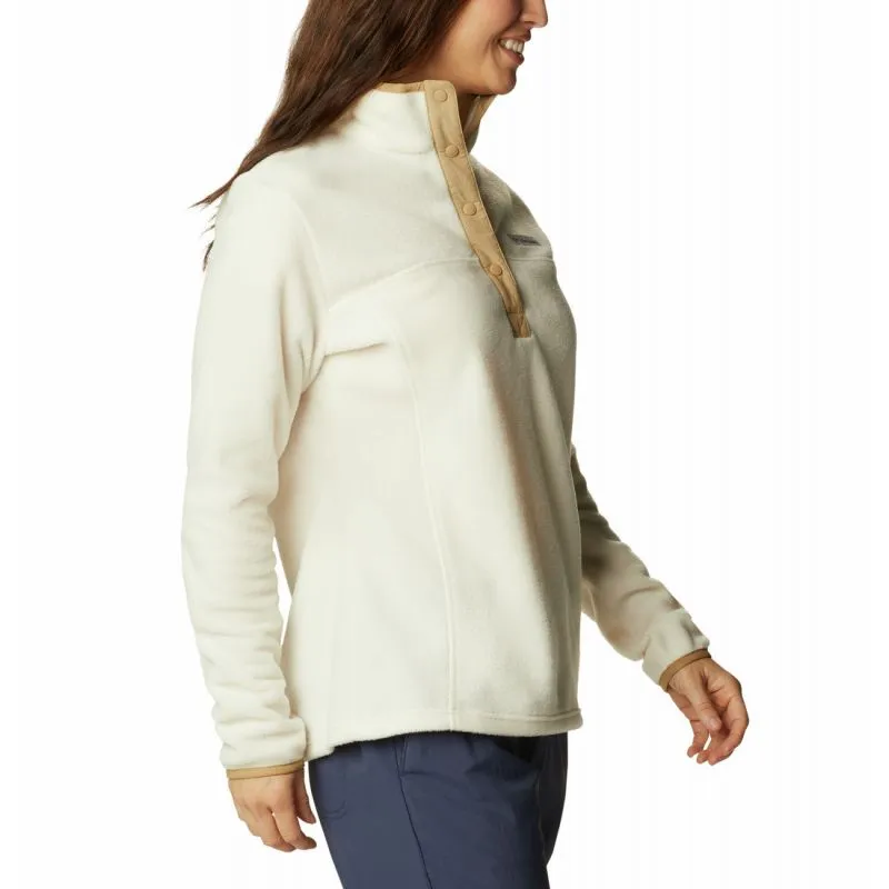 Media cremallera polar Columbia Benton Springs Half Snap (Chalk Beach) Mujer
