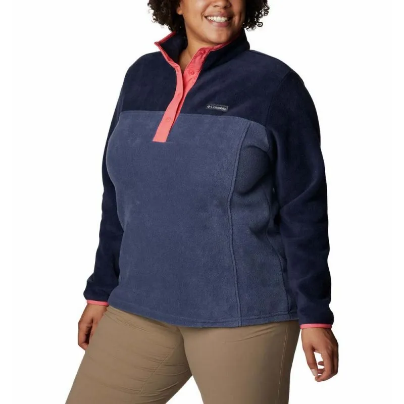 Media cremallera polar Columbia Benton Springs Half Snap (Nocturnal / Dark Nocturnal) Mujer
