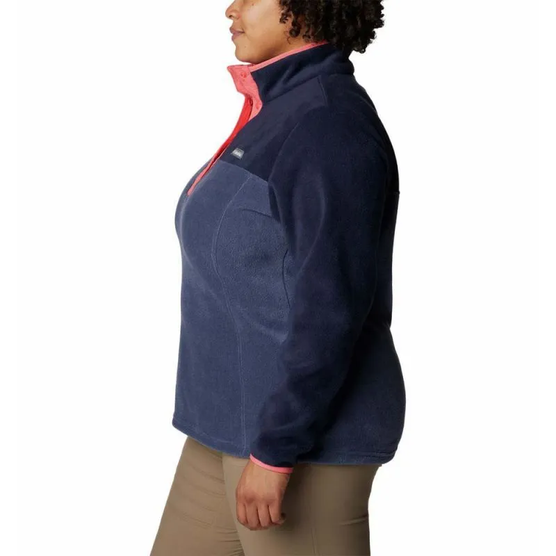 Media cremallera polar Columbia Benton Springs Half Snap (Nocturnal / Dark Nocturnal) Mujer