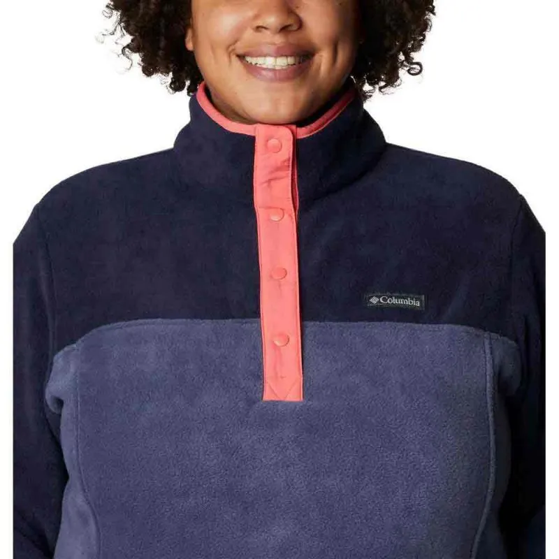 Media cremallera polar Columbia Benton Springs Half Snap (Nocturnal / Dark Nocturnal) Mujer