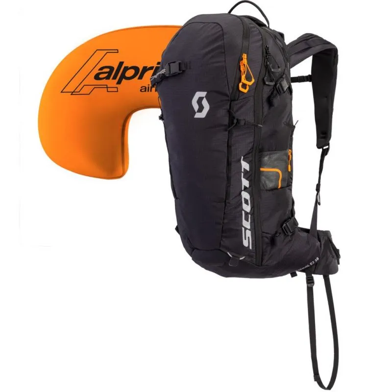 Mochila airbag Scott Pack Patrol E2 38 Kit (negro)