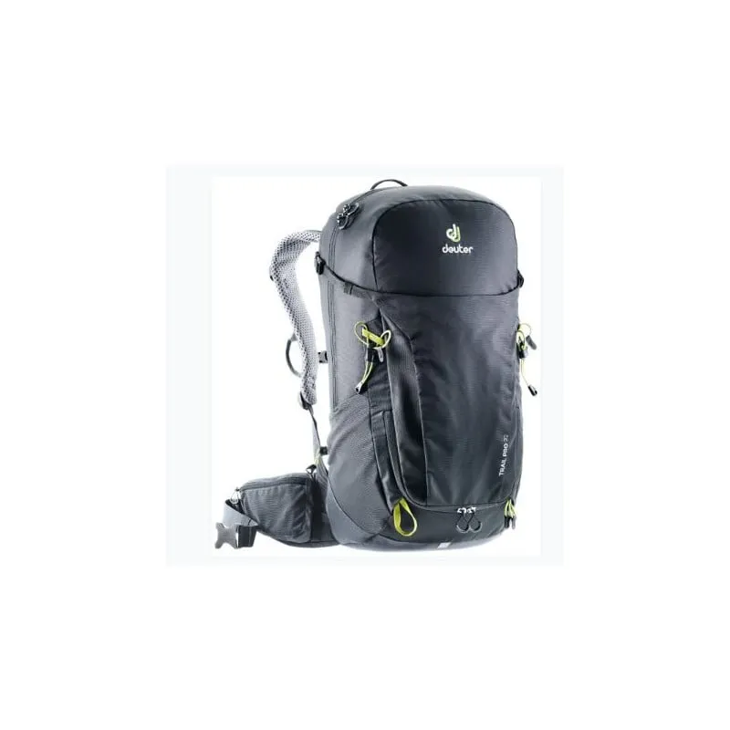 MOCHILA DEUTER TRAIL PRO 32 (BLACKGRAPHITE)