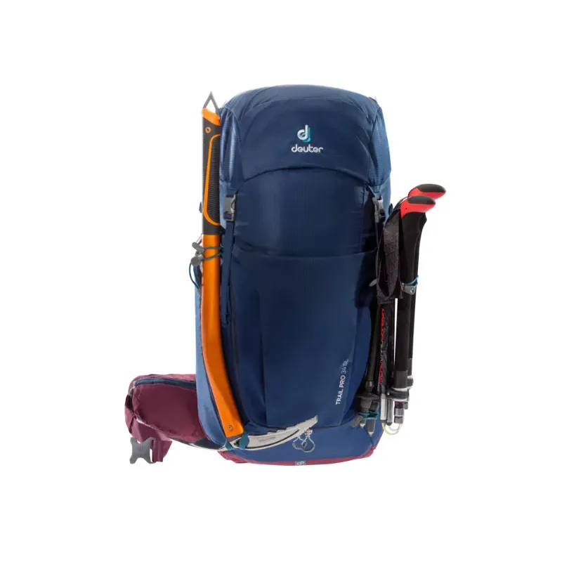 MOCHILA DEUTER TRAIL PRO 34 SL (MIDNIGHTMARON)  MUJER
