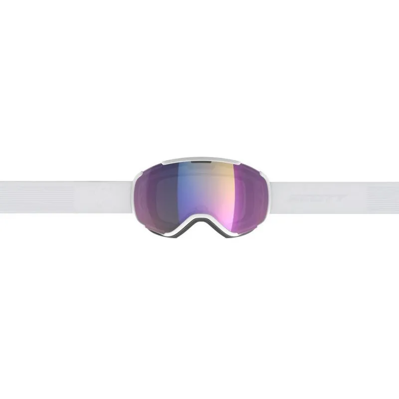 Máscara de esquí Scott SCO Goggle Faze II (mineral white/enhancer teal chrome)
