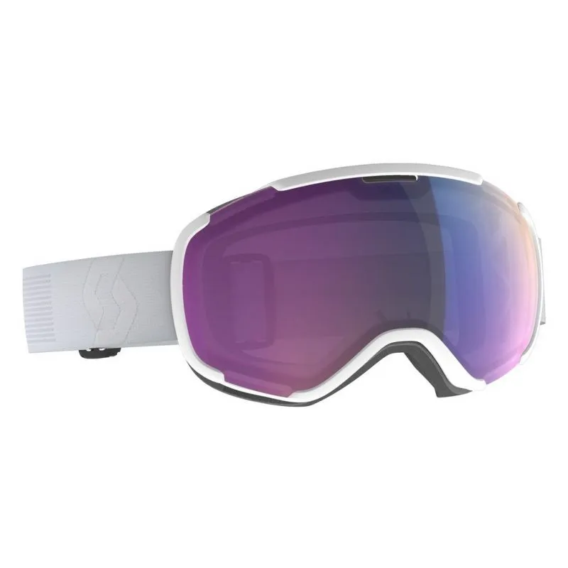 Máscara de esquí Scott SCO Goggle Faze II (mineral white/enhancer teal chrome)
