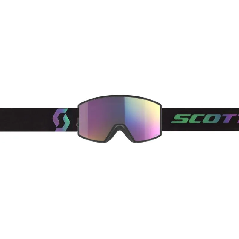 Máscara esquí Scott Máscara SCO React (Negro Aurora verde)