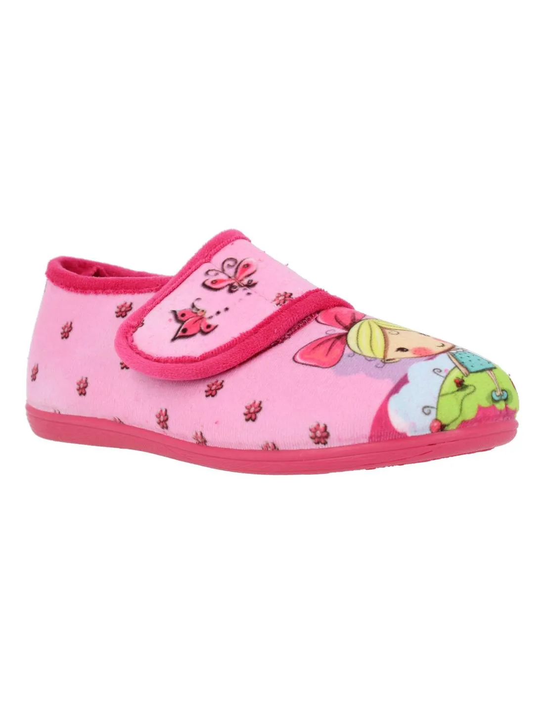 NATALIA  ZAPATILLA CASA CERRADA VELCRO MUñECA
