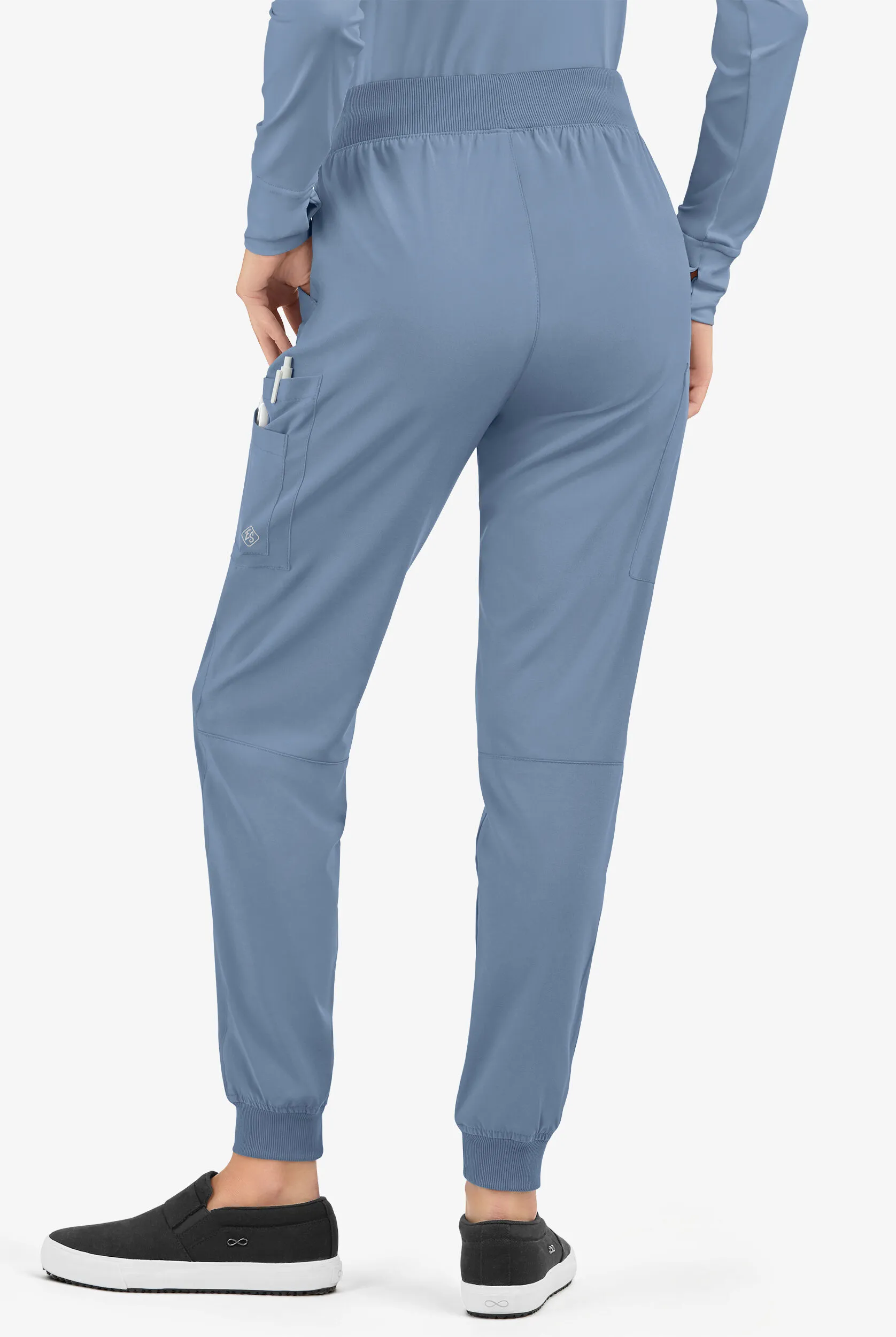 Pantalón médico Easy STRETCH Mila estilo jogger con 5 bolsillos para mujer