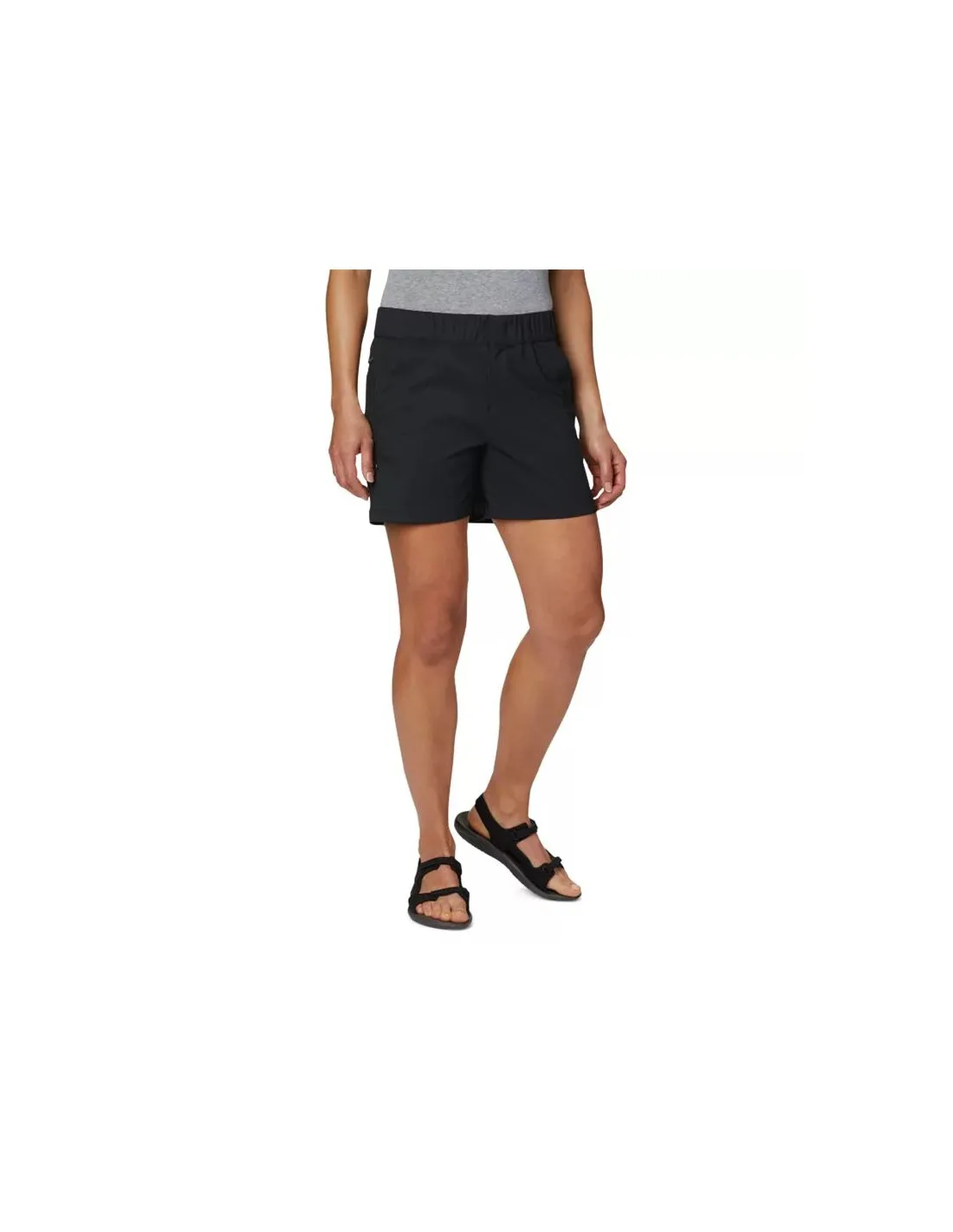 Pantalones Cortos de Montaña Columbia Firwood Camp™ Ii Negro Mujer