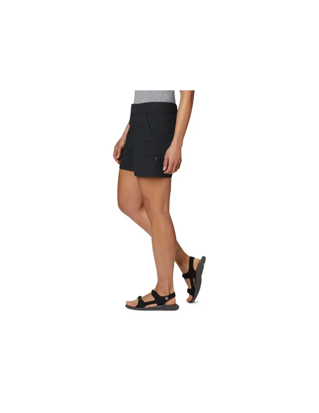 Pantalones Cortos de Montaña Columbia Firwood Camp™ Ii Negro Mujer