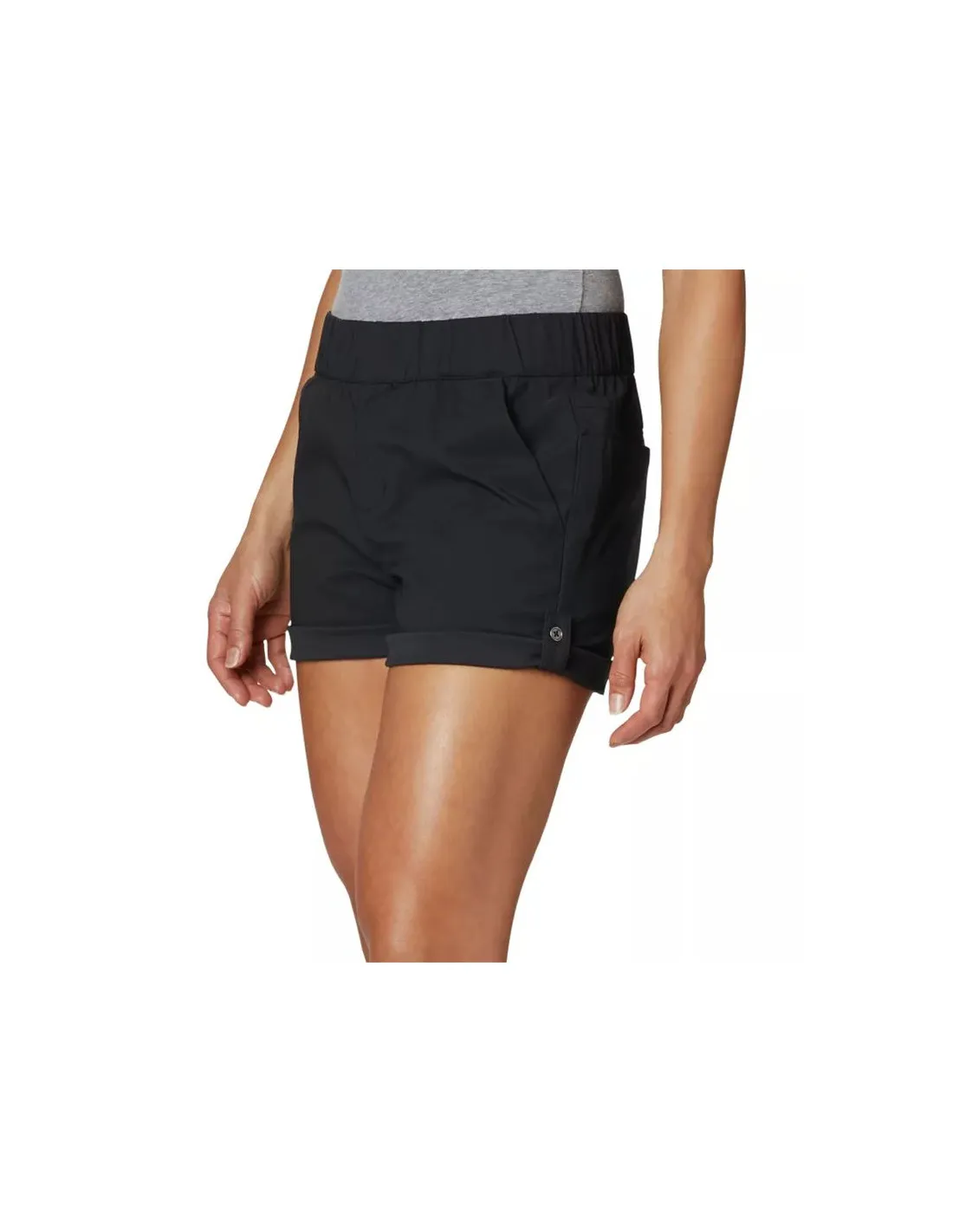 Pantalones Cortos de Montaña Columbia Firwood Camp™ Ii Negro Mujer