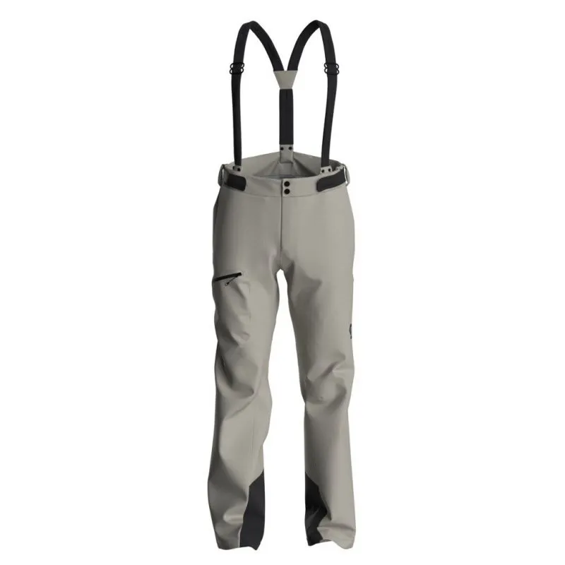 Pantalones de esquí de travesía para hombre Scott Pants Explorair 3L (Dust white)