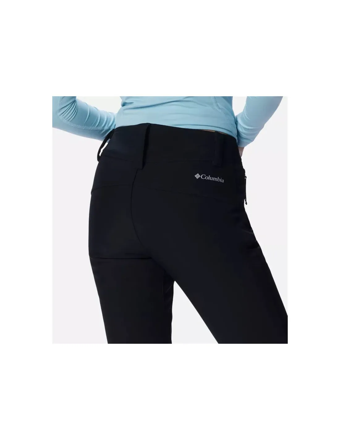 Pantalones de montaña Columbia Roffee Ridge IV negro Mujer