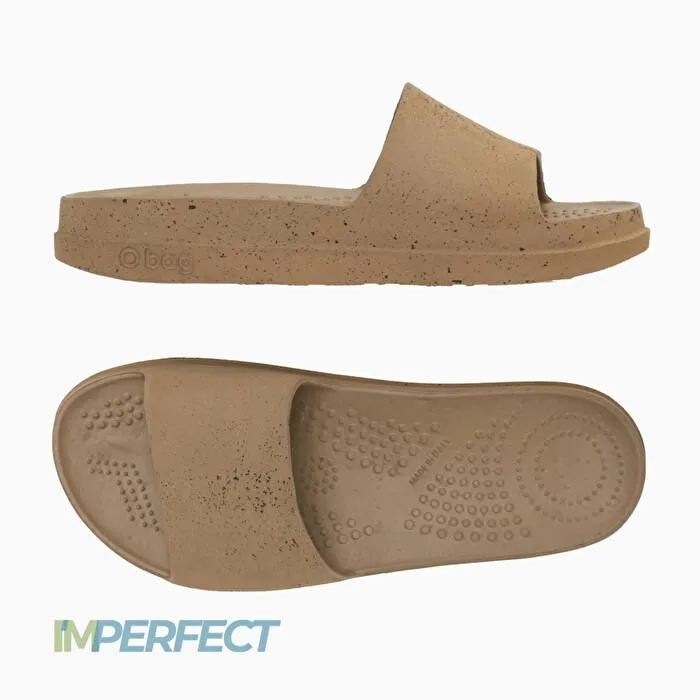 Pantuflas recicladas cepillada escoba O slippers roca