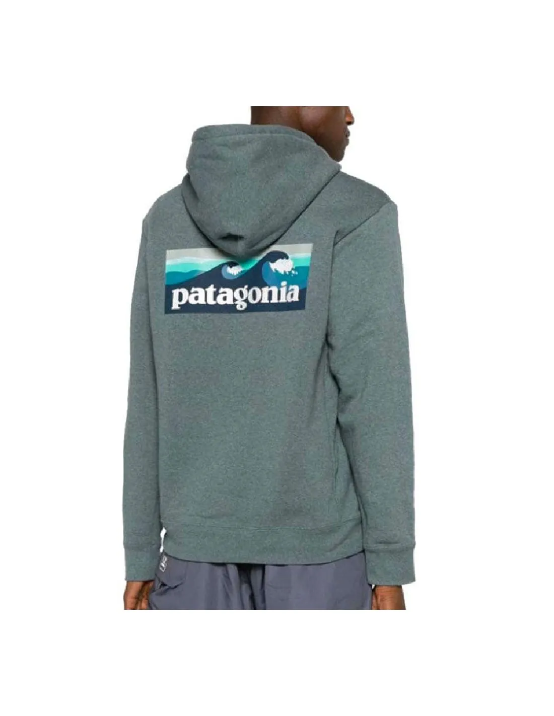 PATAGONIA BOARDSHORT LOGO URPRISAL NOUVEAU GREEN