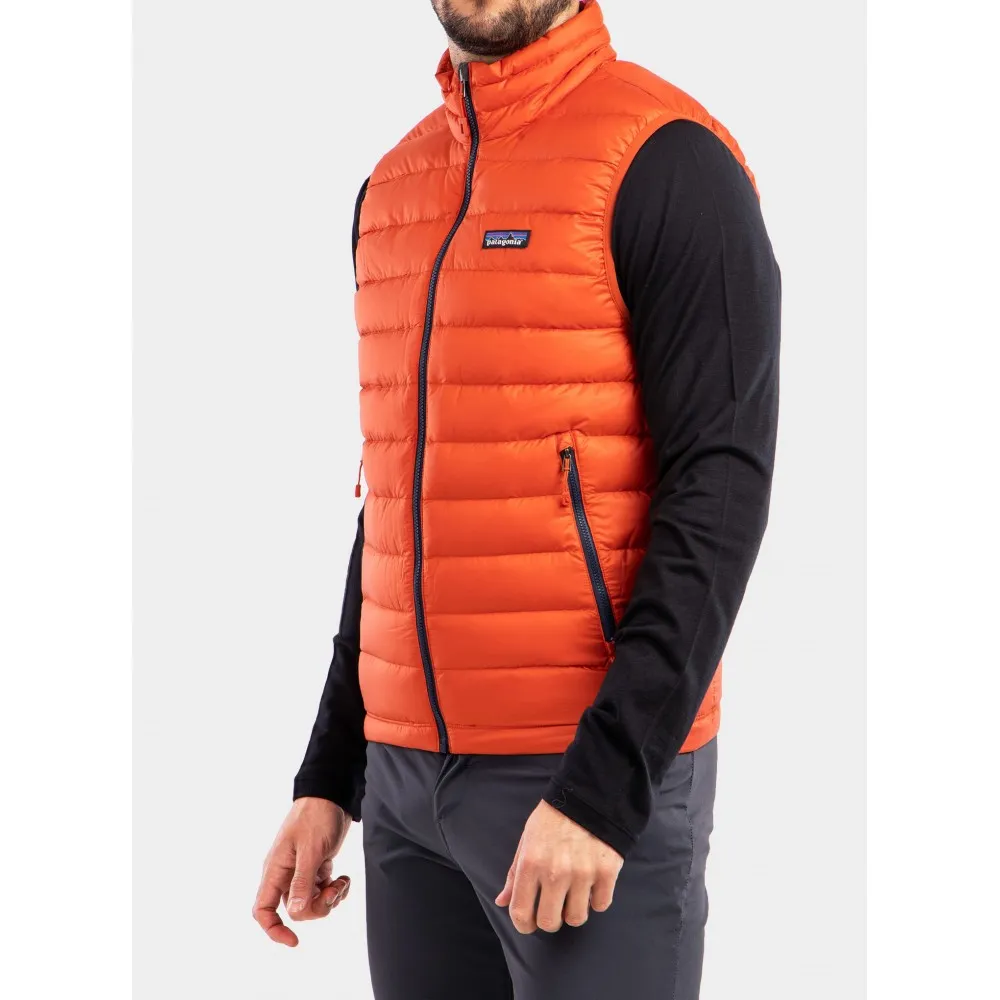 Patagonia Chaleco de plumas naturales Hot Ember