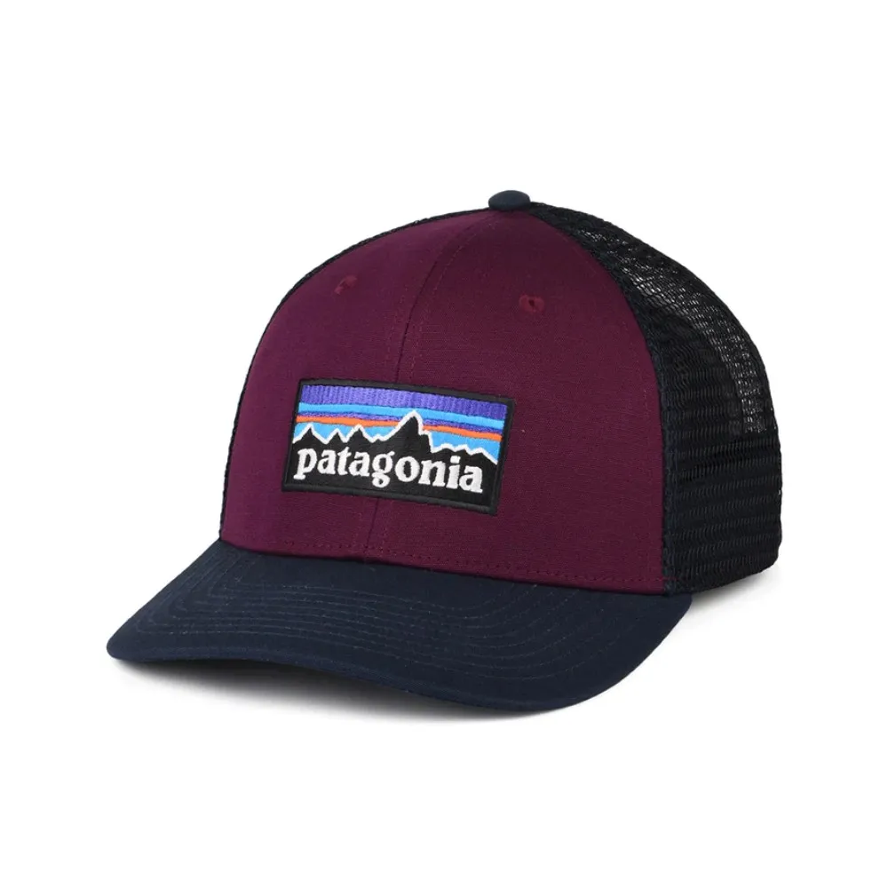 PATAGONIA GORRA P9 LOGO TRUCKER LIGHT NIGHT PLUM