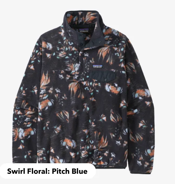 PATAGONIA LIGHTWEIGHT SYNCHILLA SNAPT FLEECE PULLOVER WOMAN