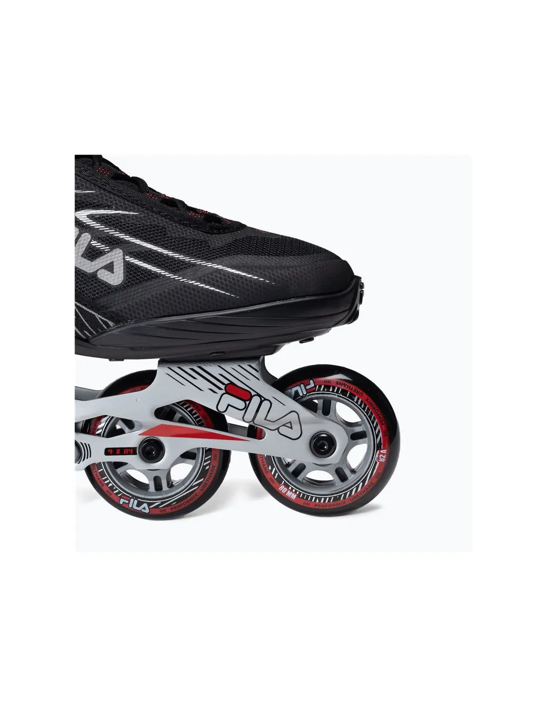 Patines Línea Fila Legacy Pro 80 Bk/Red