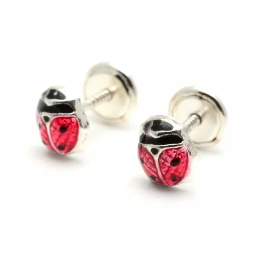 Pendientes mariquita