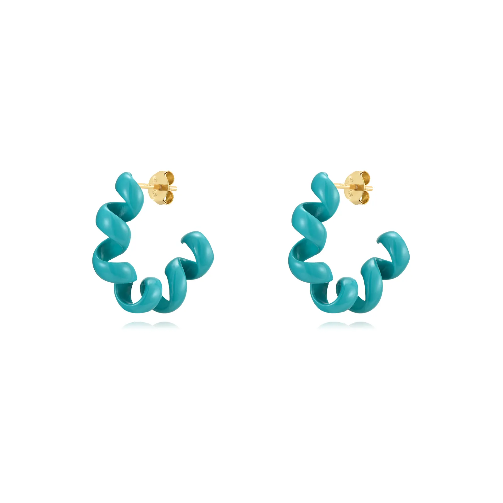 Pendientes Plata Emma Gold
