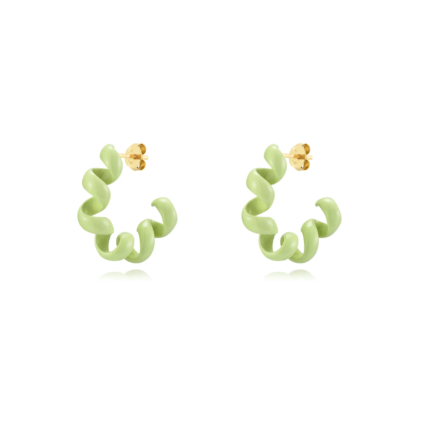 Pendientes Plata Emma Gold