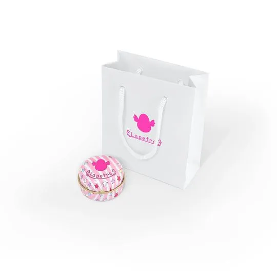 Pendientes Plata Tulipán Rosa