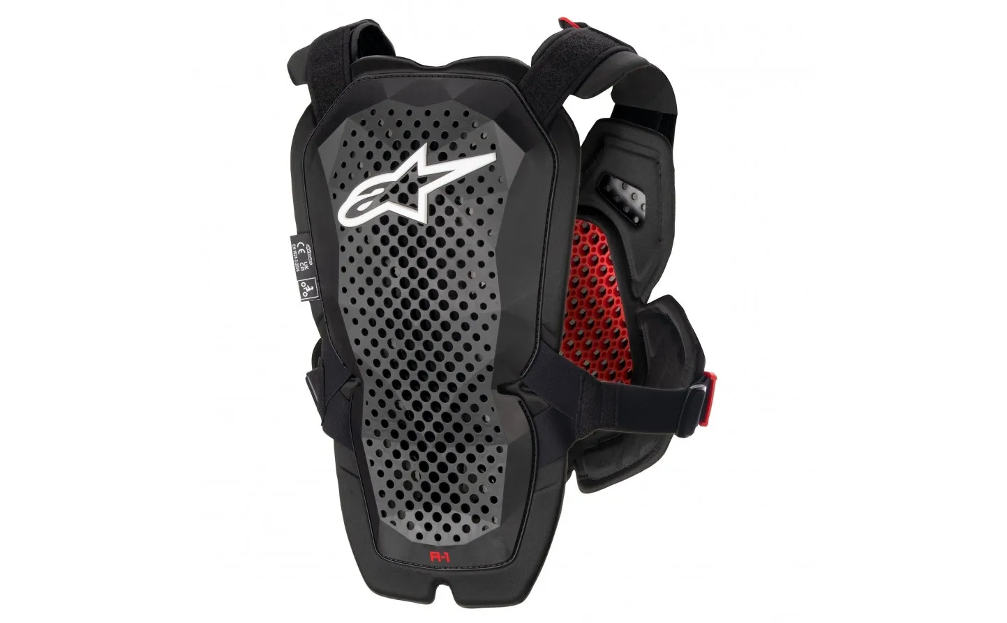 PETO ALPINESTARS A1 PRO ANTHRACITA NEGRO ROJO |67001231431|