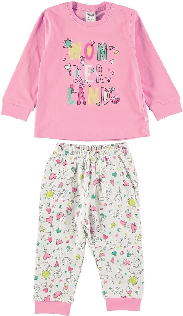 Pijama bebé niña Yatsi algodón fino entretiempo 