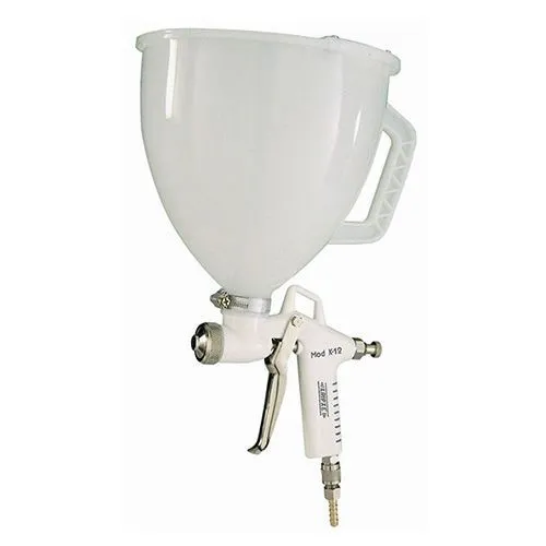 PISTOLA DE GRAVEDAD KRIPXE K12T DEP. 5L. TEXTIL