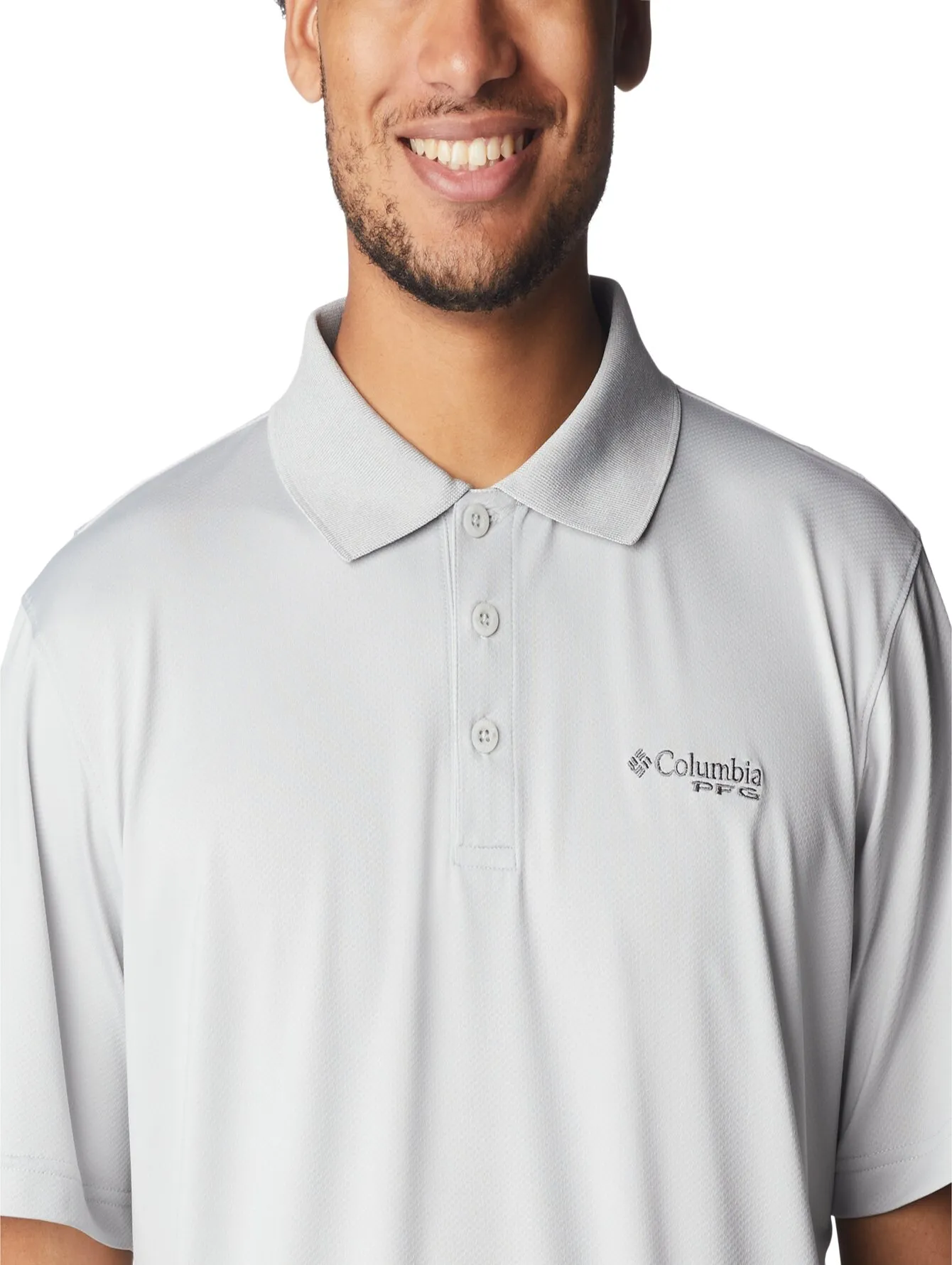Playera Columbia Skiff Cast Polo Para Hombre