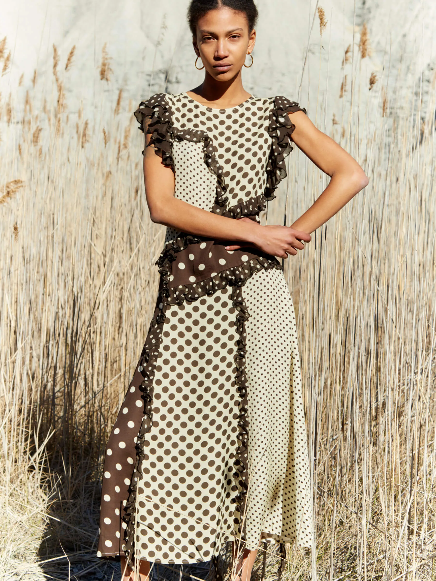 Polka dot dress