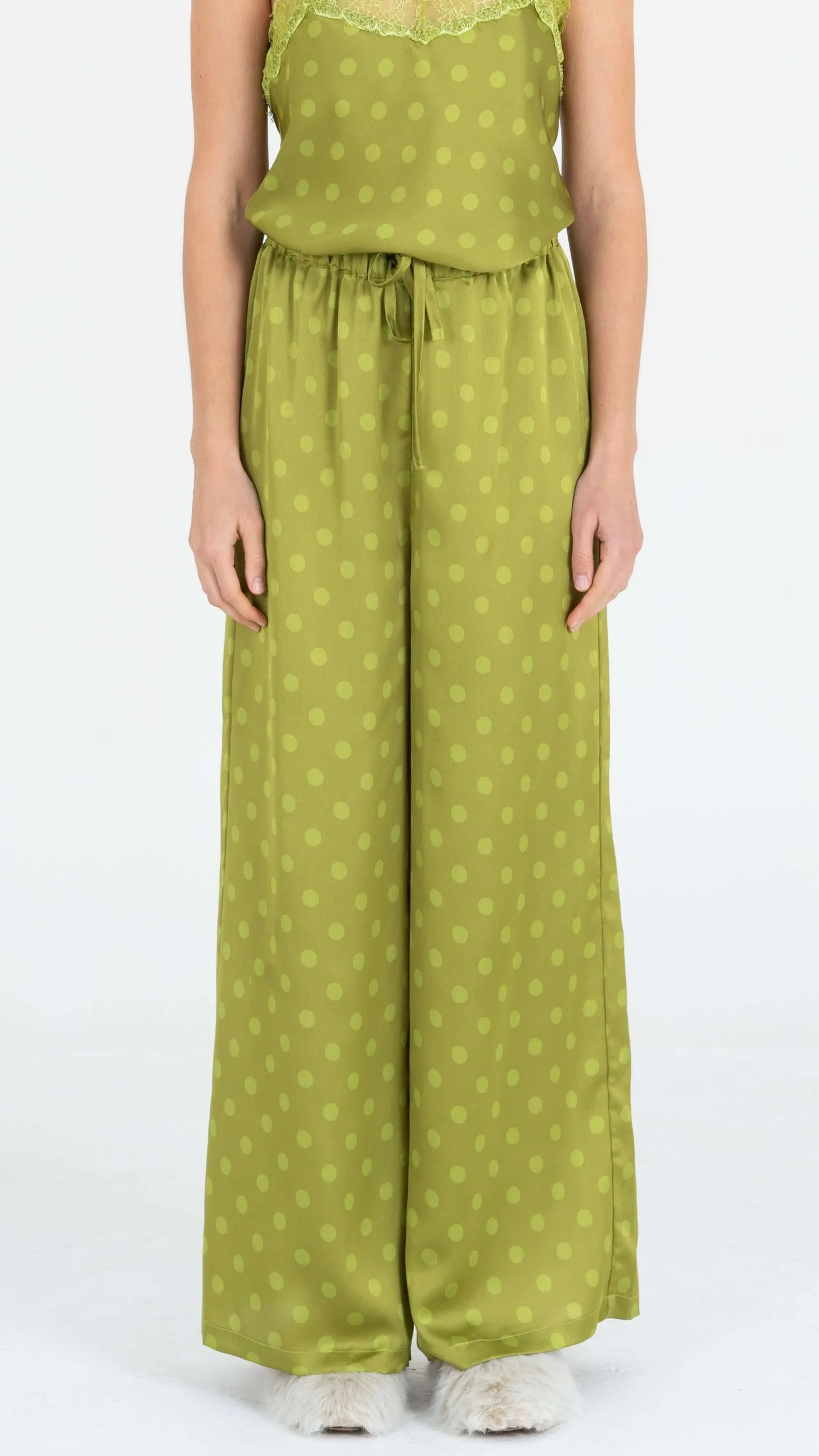 Polka dot pants