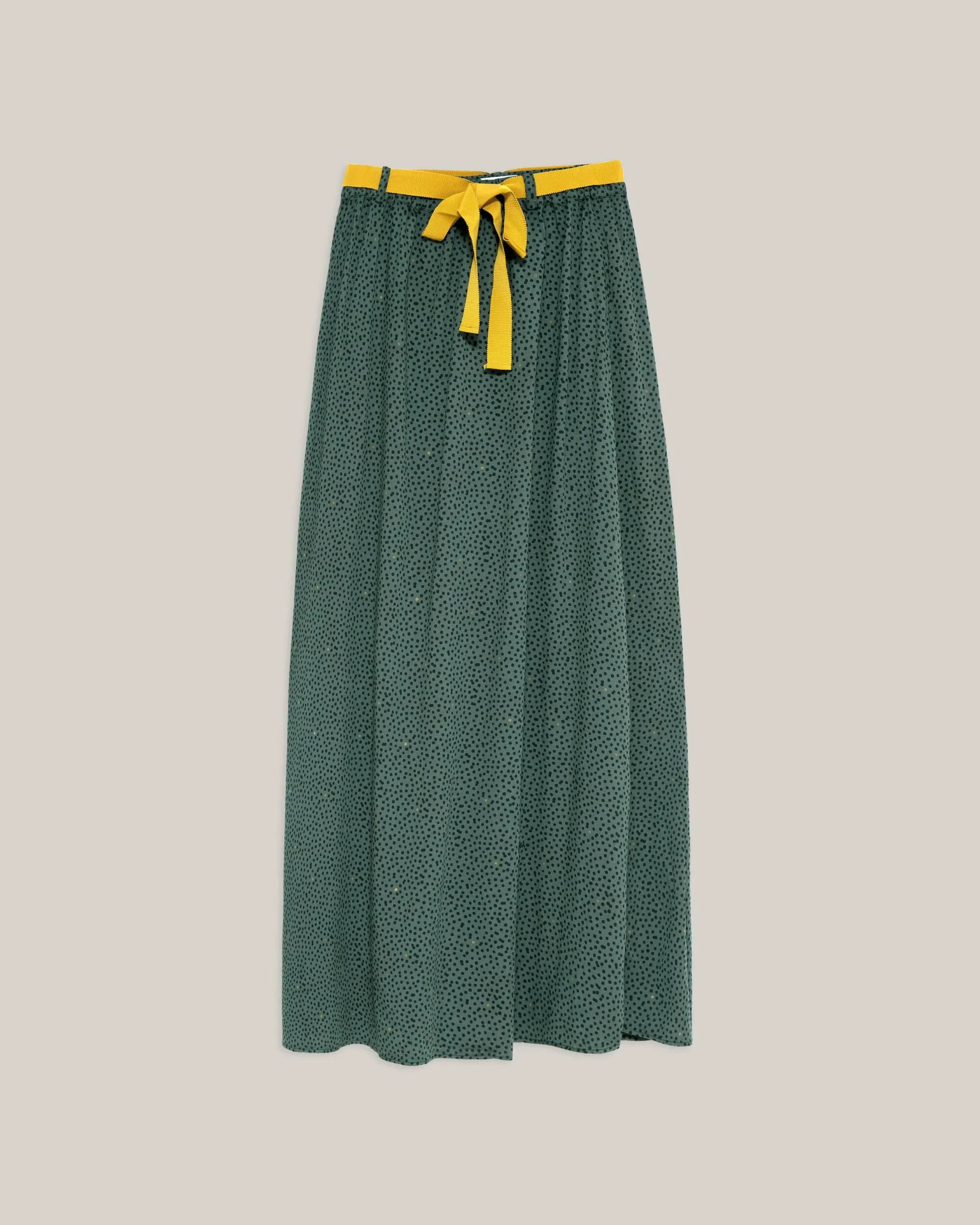 Polka Dot Skirt Green