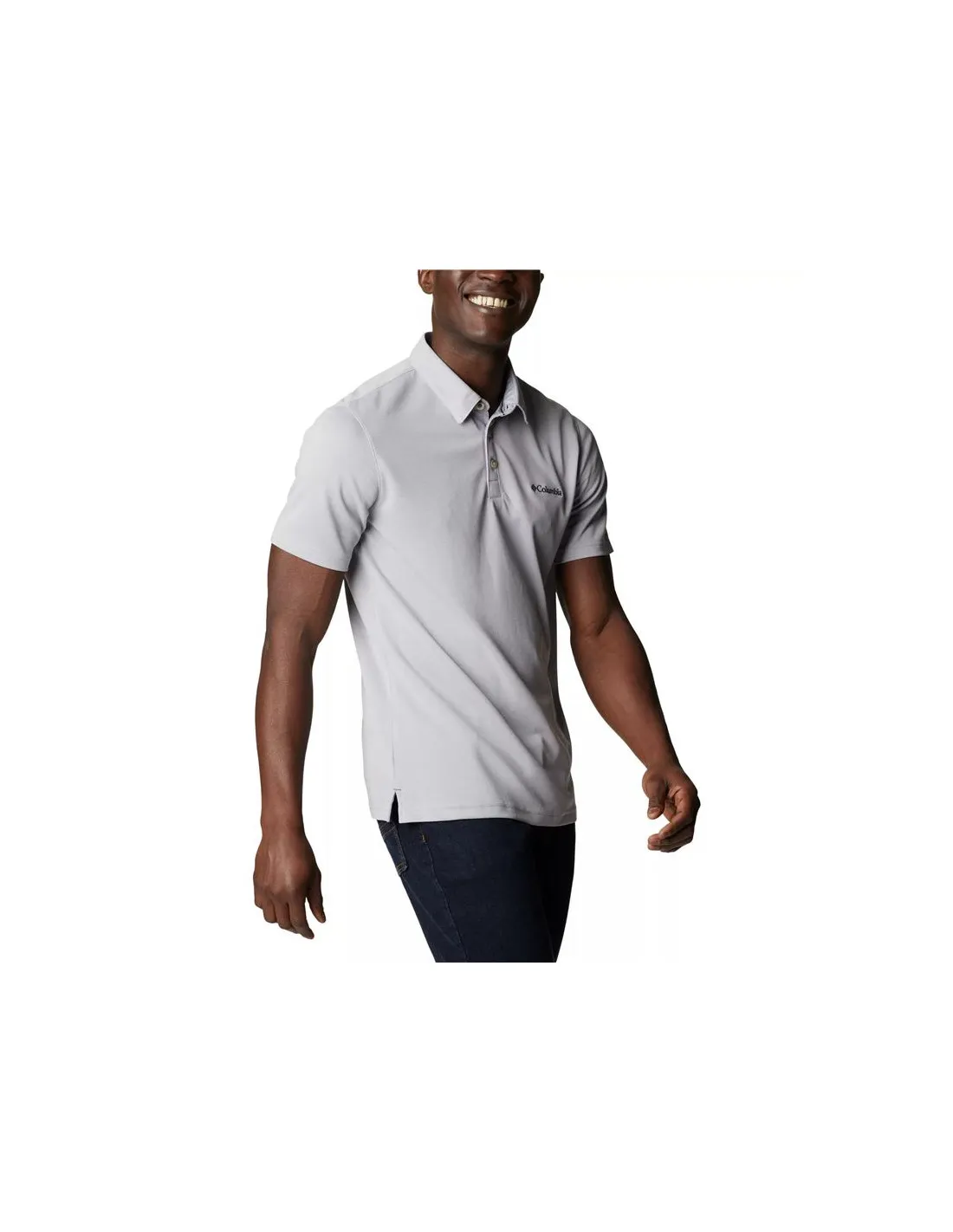 Polo Columbia Nelson Point™ Gris Hombre