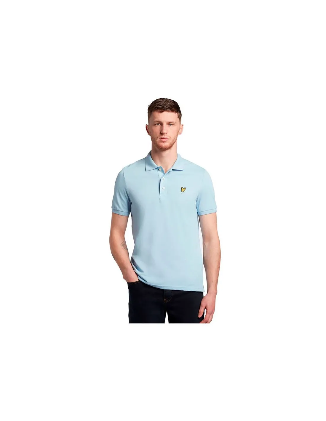 POLO LYLE & SCOTT V1PLAIN HOMBRE AZUL
