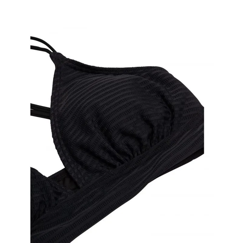 Protest Mm Patio Triángulo Top (True Black) Mujer
