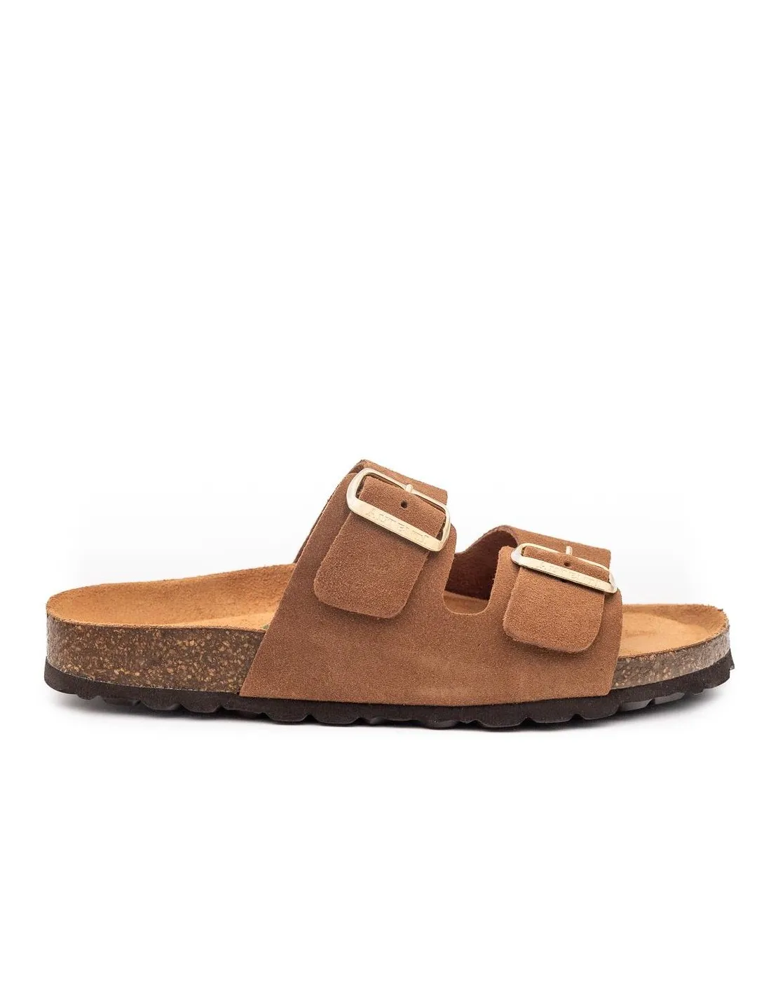 SANDALIA BIO HEBILLAS MUJER AUTENTI 0747 MARRON