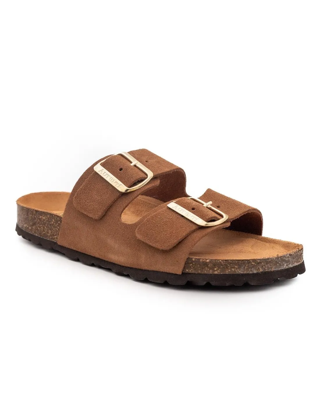 SANDALIA BIO HEBILLAS MUJER AUTENTI 0747 MARRON