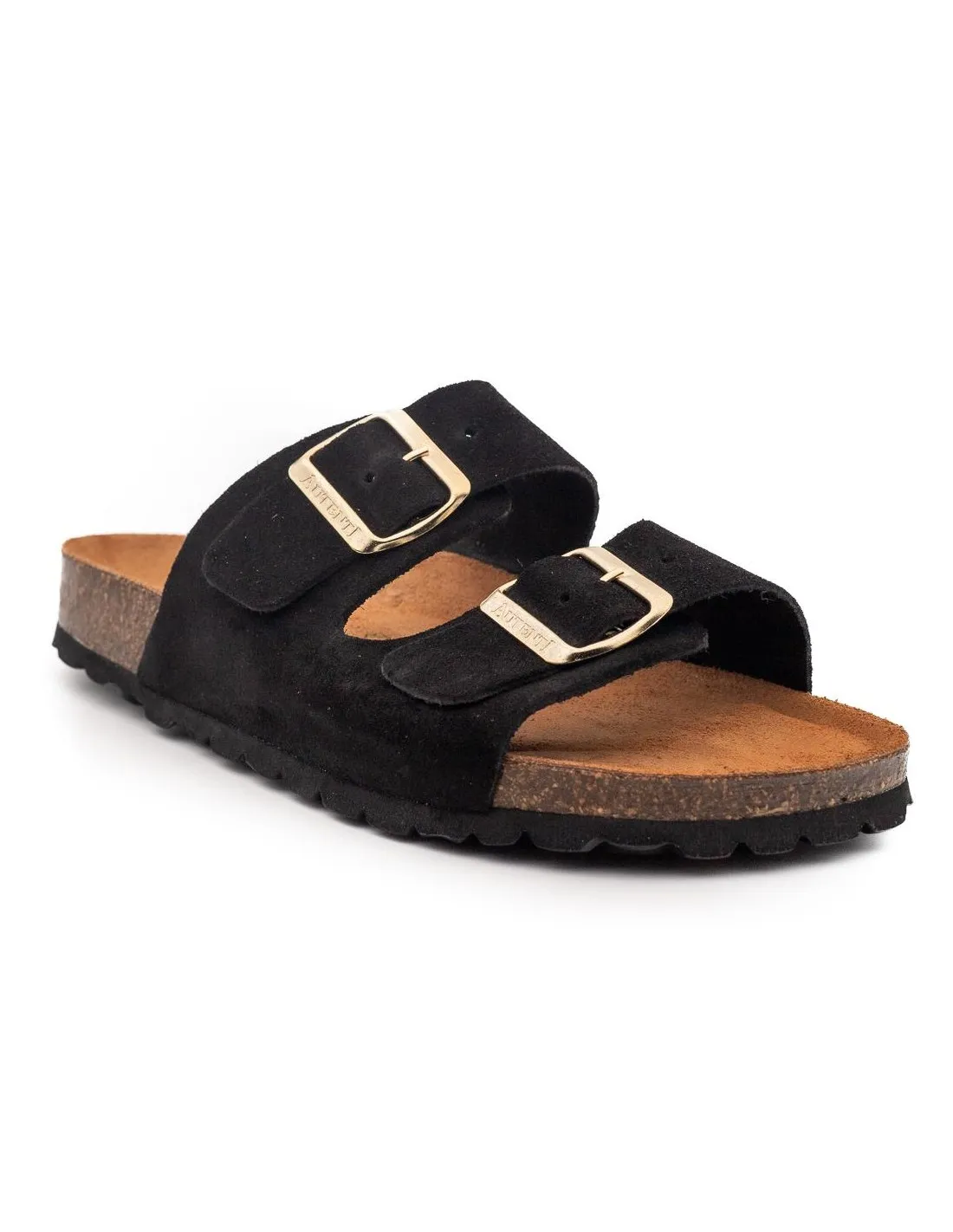 SANDALIA BIO HEBILLAS MUJER AUTENTI 0747 NEGRO