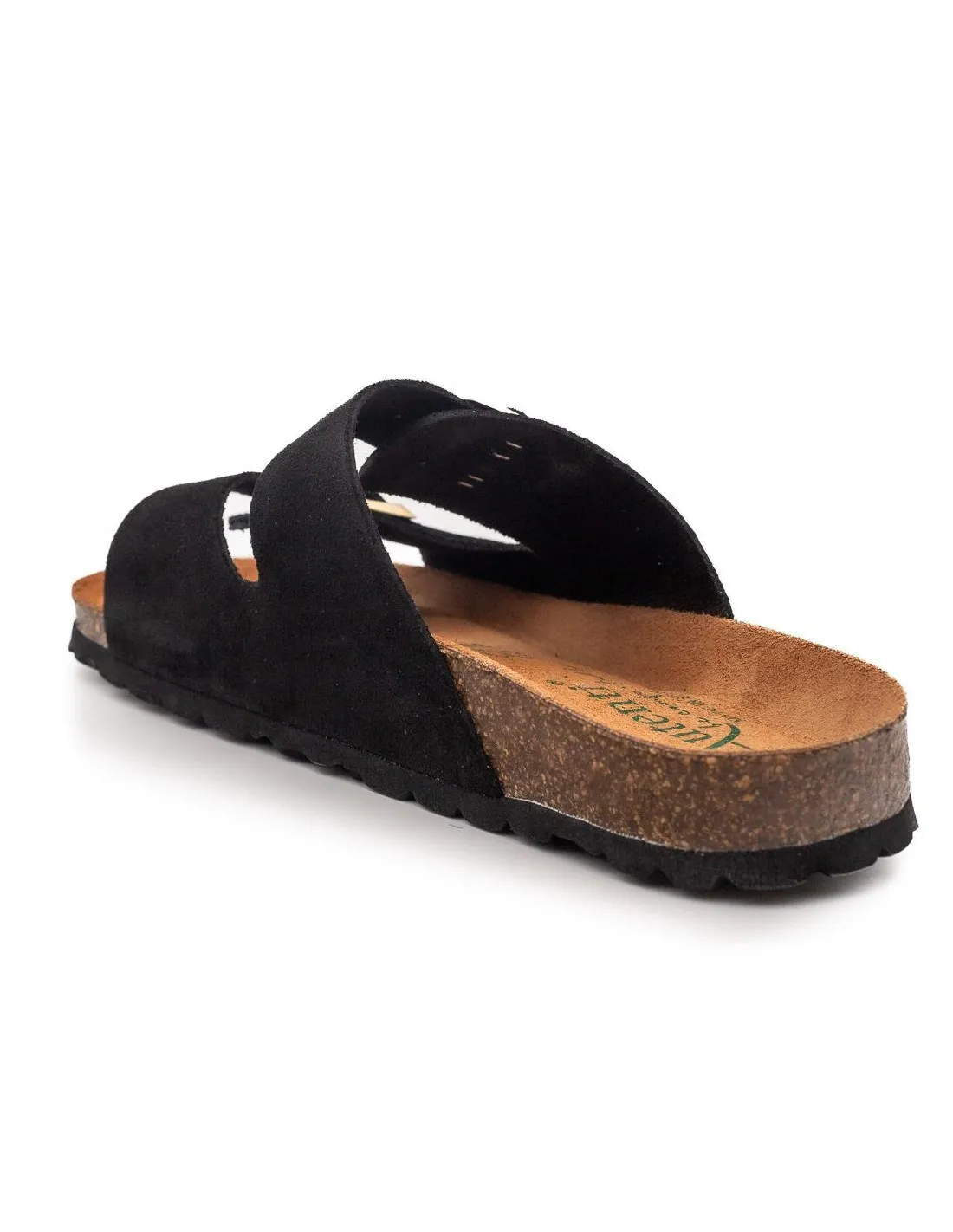 SANDALIA BIO HEBILLAS MUJER AUTENTI 0747 NEGRO