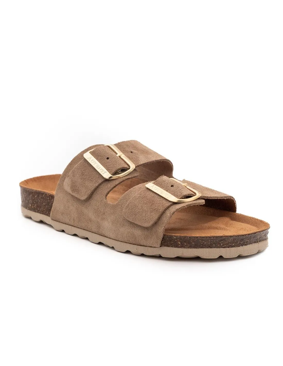 SANDALIA BIO HEBILLAS MUJER AUTENTI 0747 TOPO